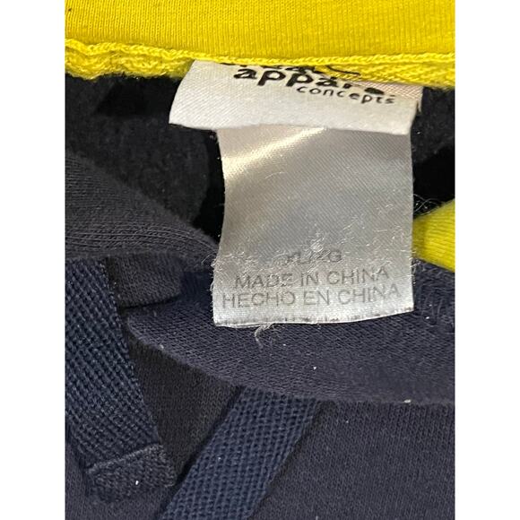 Texas Navy Blue Yellow Pullover Hoodie Mens XL - Picture 4 of 4